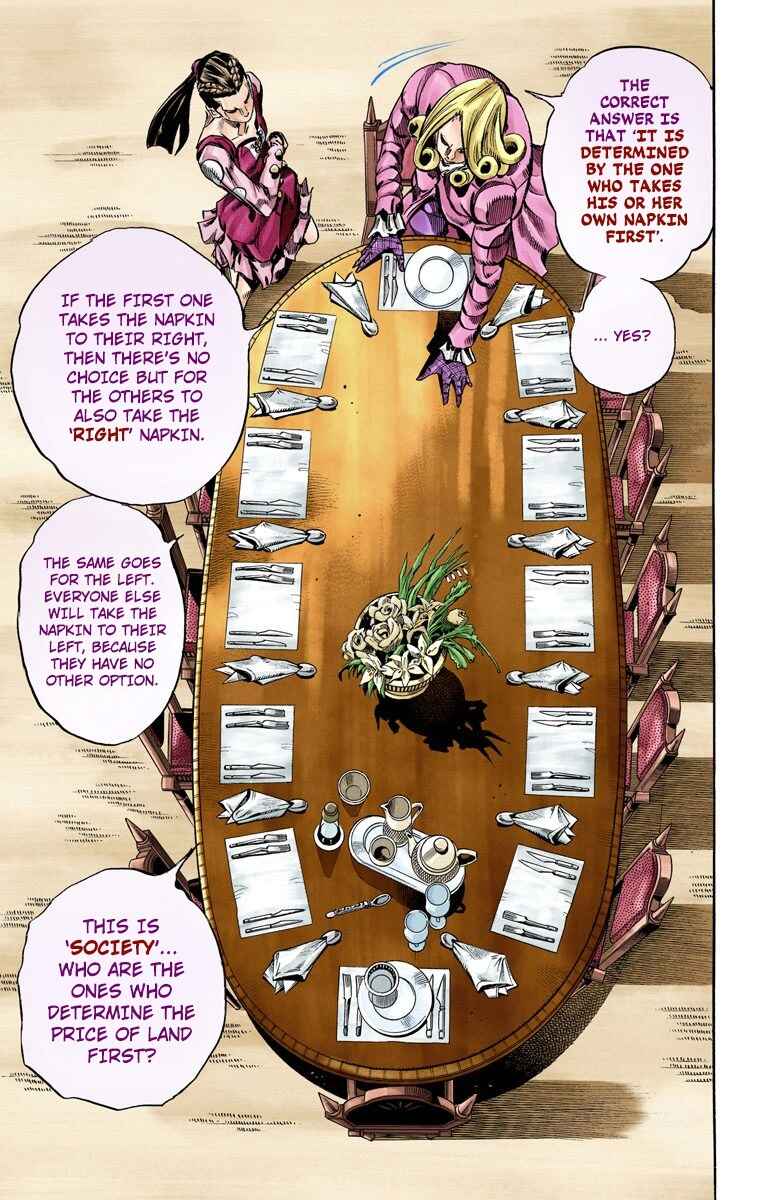JoJo's Bizarre Adventure, Part 7: Steel Ball Run (Official Colored) Chapter 61 page 23