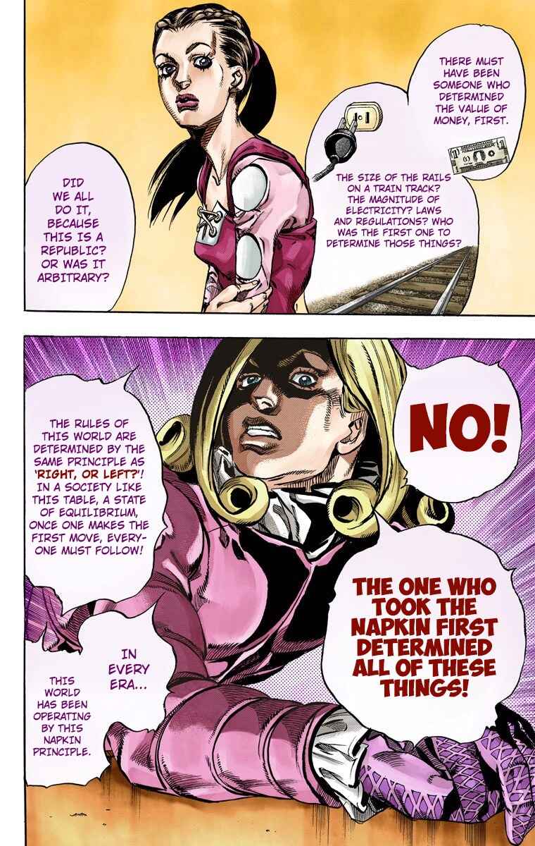 JoJo's Bizarre Adventure, Part 7: Steel Ball Run (Official Colored) Chapter 61 page 24