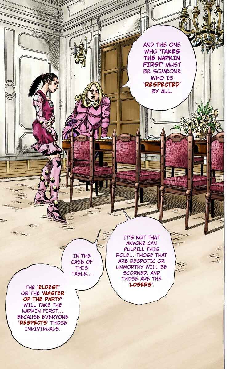 JoJo's Bizarre Adventure, Part 7: Steel Ball Run (Official Colored) Chapter 61 page 25