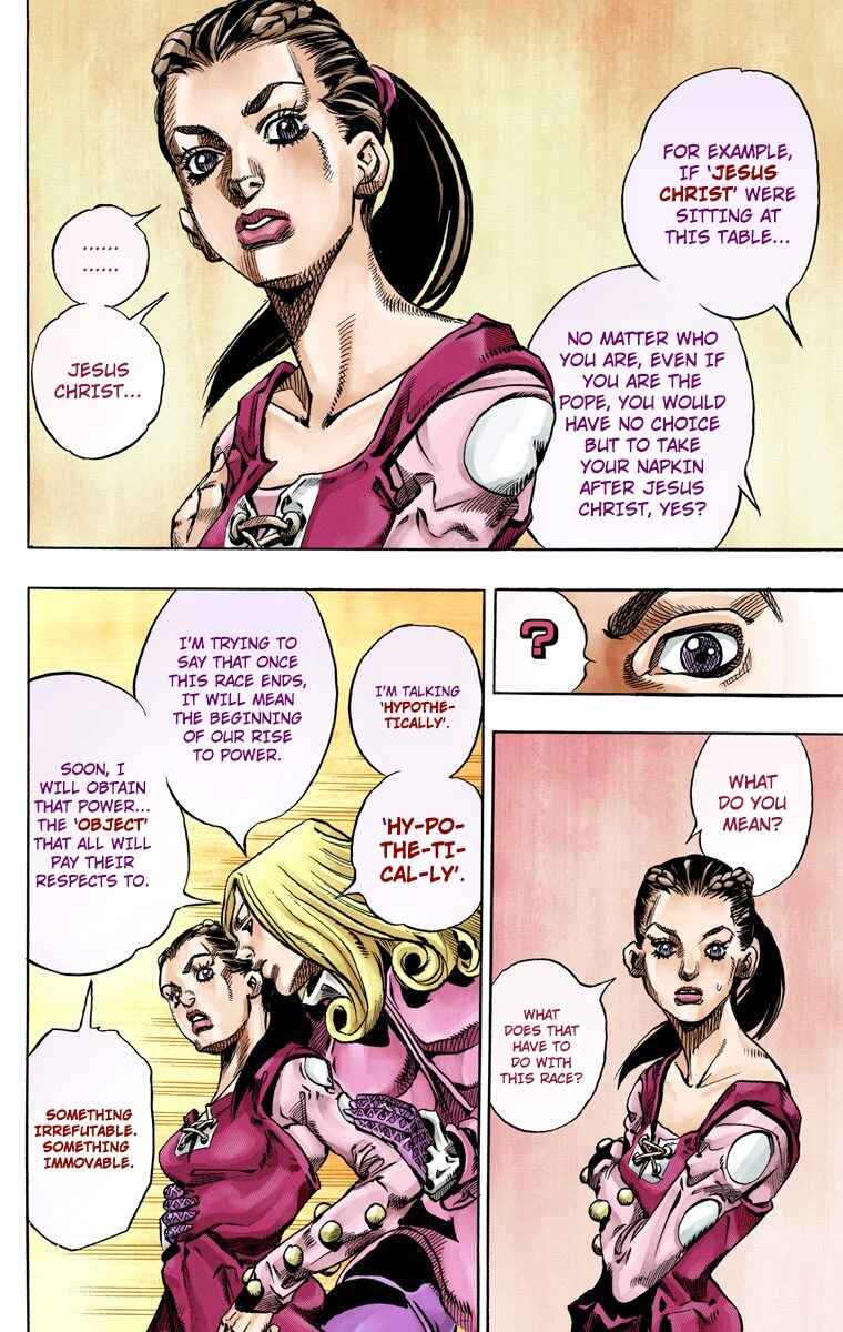 JoJo's Bizarre Adventure, Part 7: Steel Ball Run (Official Colored) Chapter 61 page 26