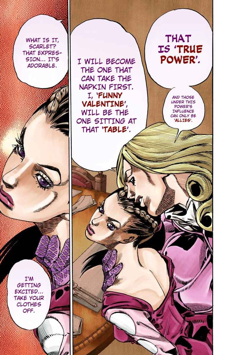 JoJo's Bizarre Adventure, Part 7: Steel Ball Run (Official Colored) Chapter 61 page 27