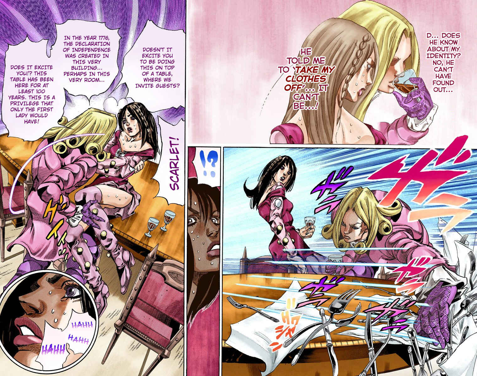 JoJo's Bizarre Adventure, Part 7: Steel Ball Run (Official Colored) Chapter 61 page 31