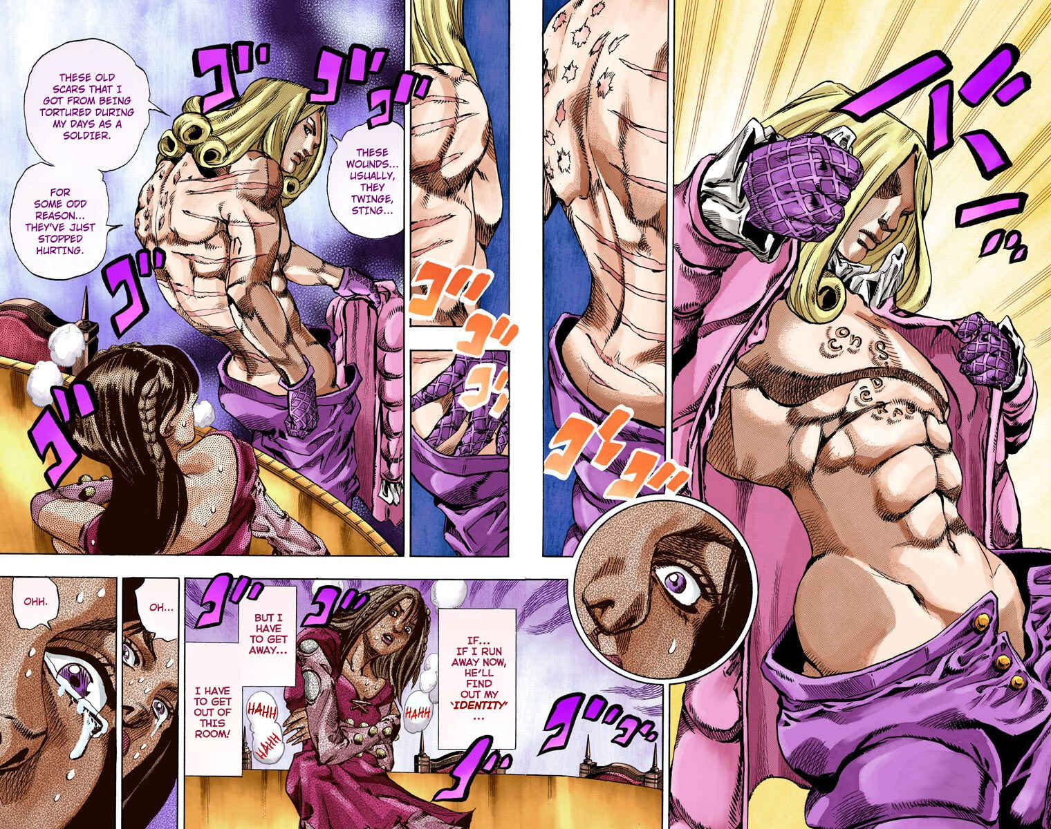 JoJo's Bizarre Adventure, Part 7: Steel Ball Run (Official Colored) Chapter 61 page 32