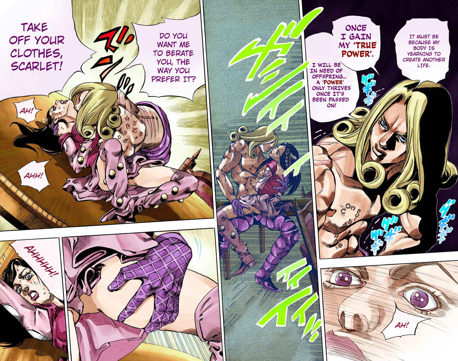 JoJo's Bizarre Adventure, Part 7: Steel Ball Run (Official Colored) Chapter 61 page 33