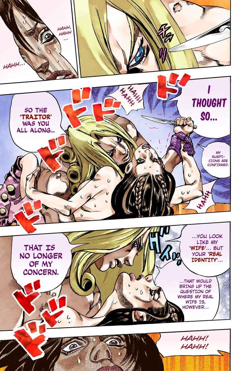 JoJo's Bizarre Adventure, Part 7: Steel Ball Run (Official Colored) Chapter 61 page 36