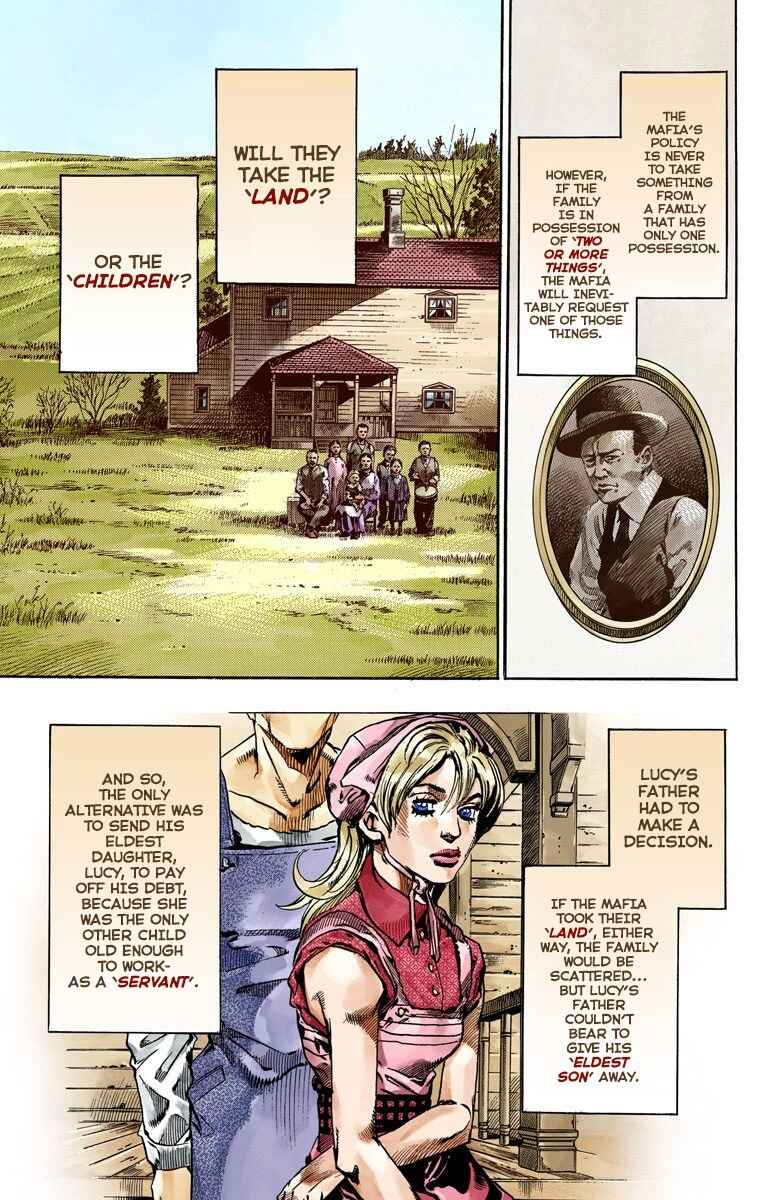JoJo's Bizarre Adventure, Part 7: Steel Ball Run (Official Colored) Chapter 61 page 3