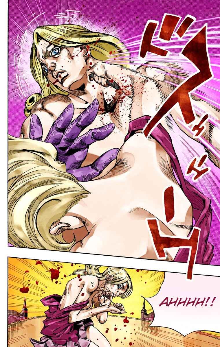 JoJo's Bizarre Adventure, Part 7: Steel Ball Run (Official Colored) Chapter 61 page 41