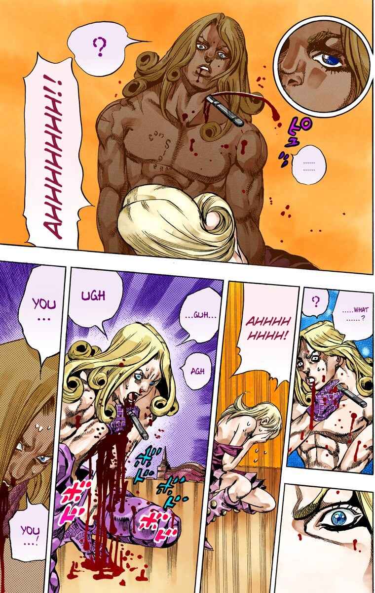 JoJo's Bizarre Adventure, Part 7: Steel Ball Run (Official Colored) Chapter 61 page 42