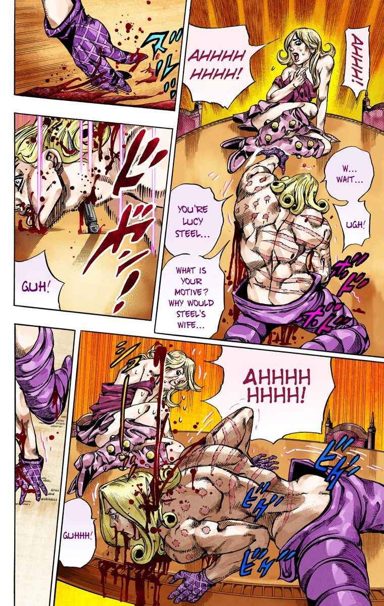 JoJo's Bizarre Adventure, Part 7: Steel Ball Run (Official Colored) Chapter 61 page 43