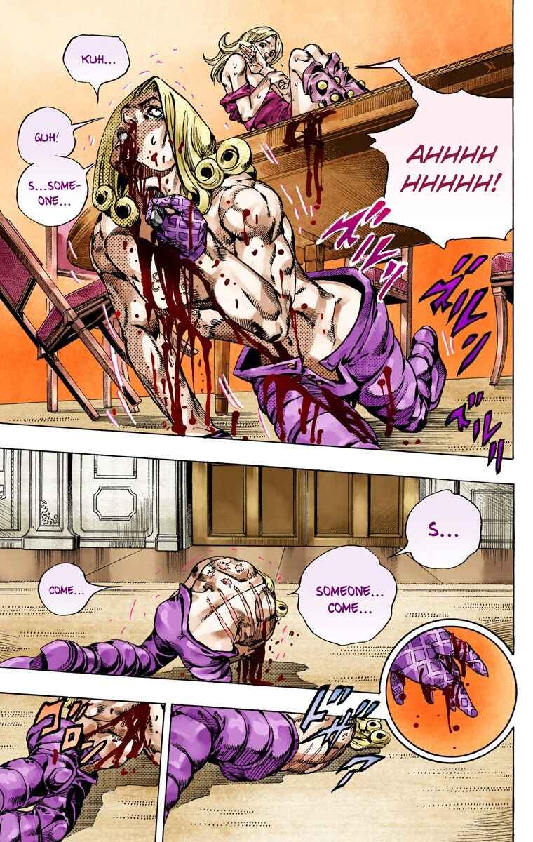 JoJo's Bizarre Adventure, Part 7: Steel Ball Run (Official Colored) Chapter 61 page 44