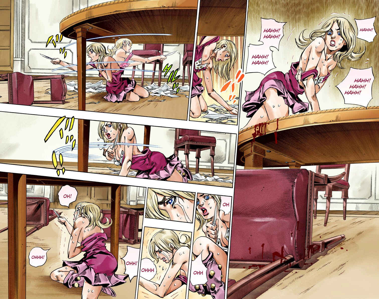 JoJo's Bizarre Adventure, Part 7: Steel Ball Run (Official Colored) Chapter 61 page 47