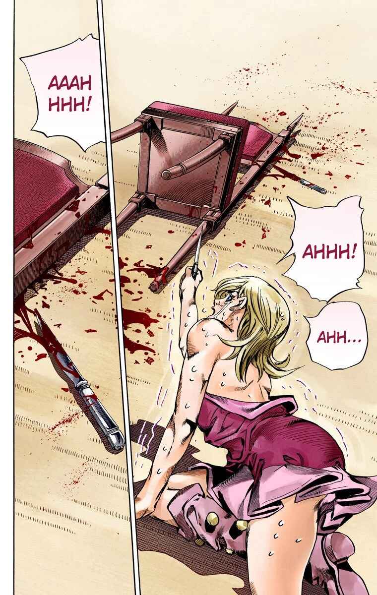 JoJo's Bizarre Adventure, Part 7: Steel Ball Run (Official Colored) Chapter 61 page 48