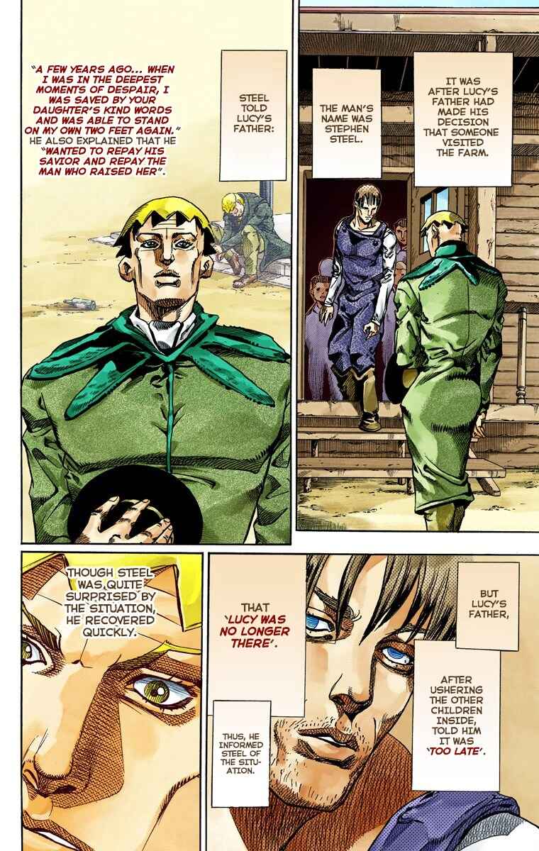 JoJo's Bizarre Adventure, Part 7: Steel Ball Run (Official Colored) Chapter 61 page 4