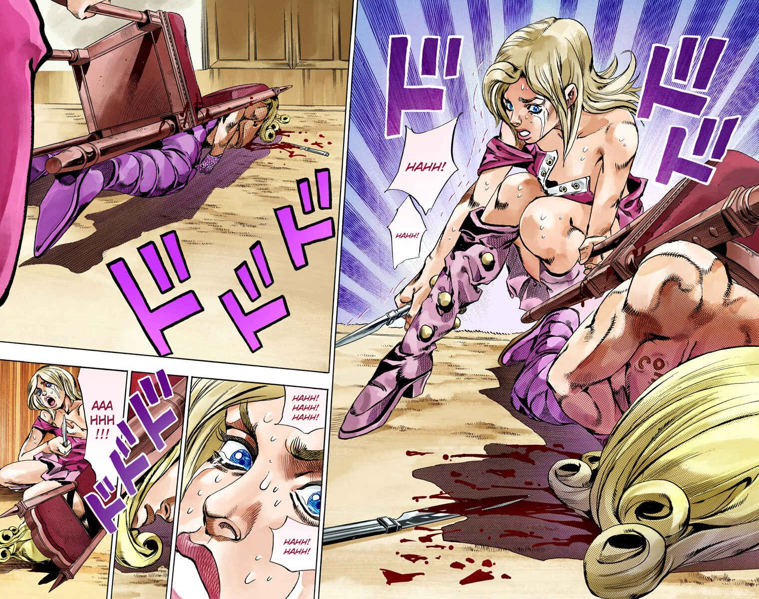 JoJo's Bizarre Adventure, Part 7: Steel Ball Run (Official Colored) Chapter 61 page 50
