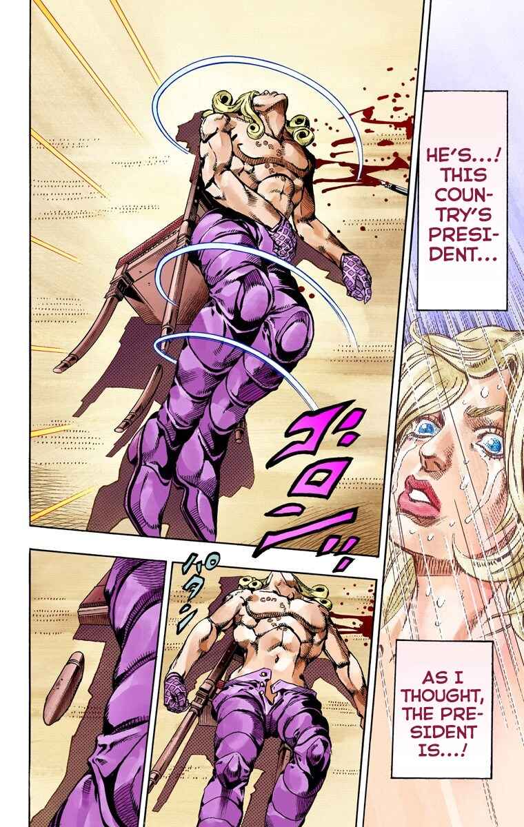 JoJo's Bizarre Adventure, Part 7: Steel Ball Run (Official Colored) Chapter 61 page 51