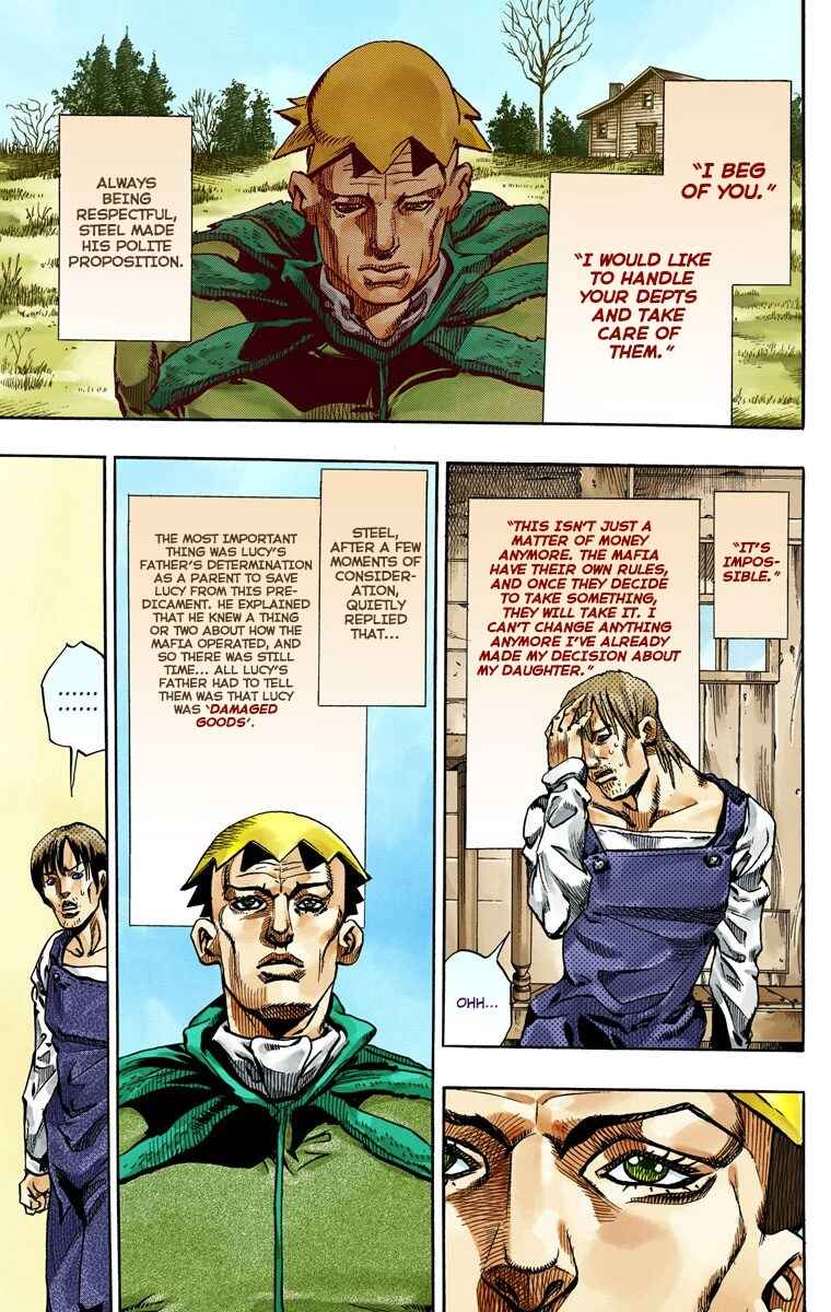 JoJo's Bizarre Adventure, Part 7: Steel Ball Run (Official Colored) Chapter 61 page 5
