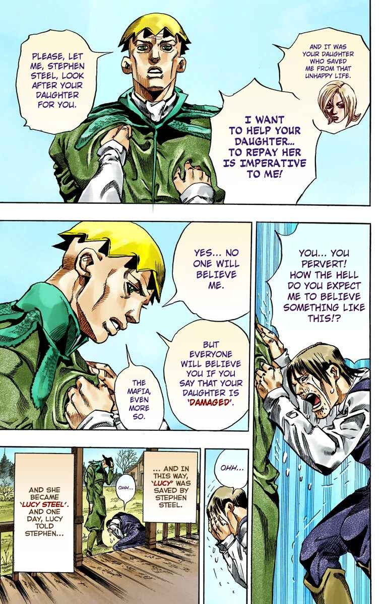 JoJo's Bizarre Adventure, Part 7: Steel Ball Run (Official Colored) Chapter 61 page 7