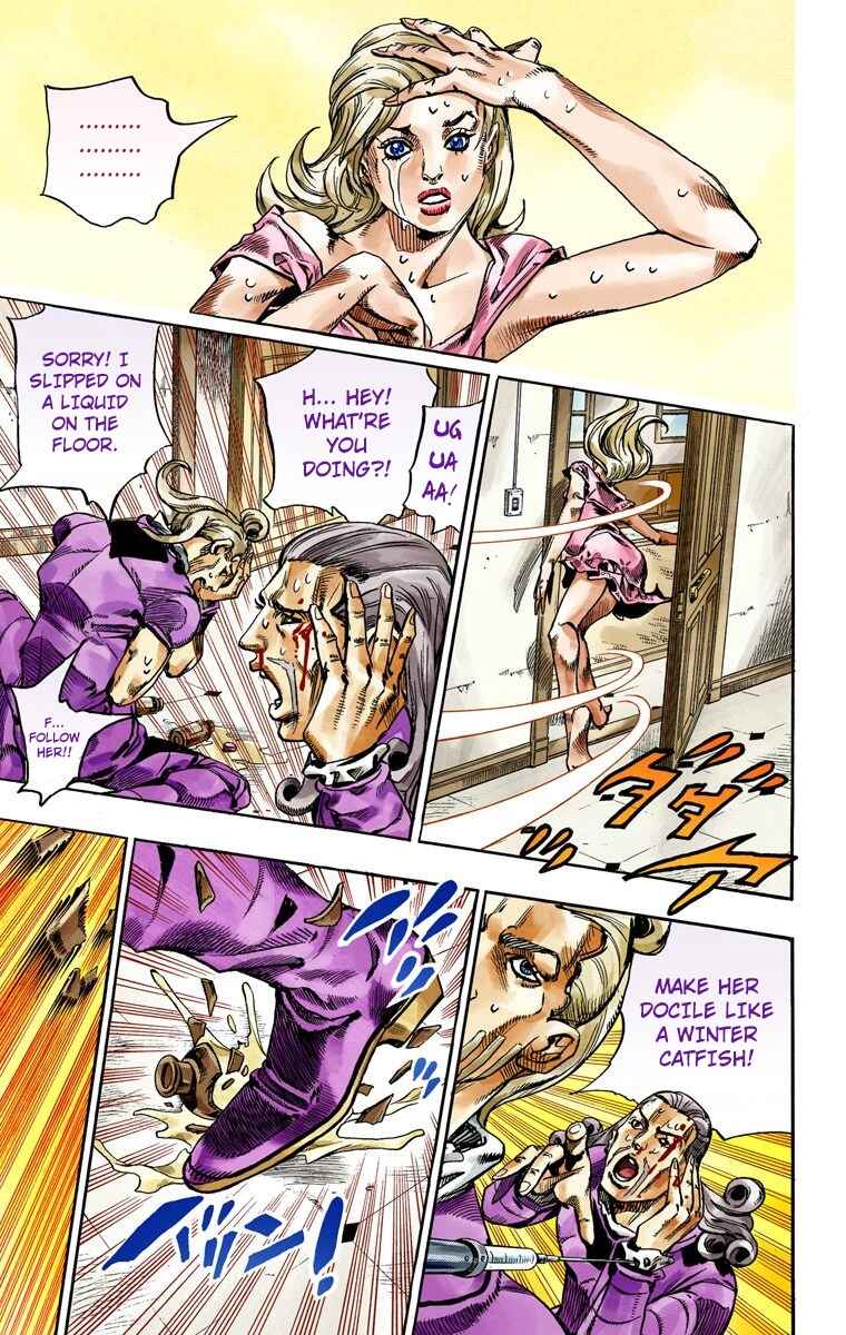 JoJo's Bizarre Adventure, Part 7: Steel Ball Run (Official Colored) Chapter 71 page 15