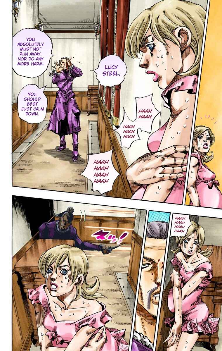 JoJo's Bizarre Adventure, Part 7: Steel Ball Run (Official Colored) Chapter 71 page 18