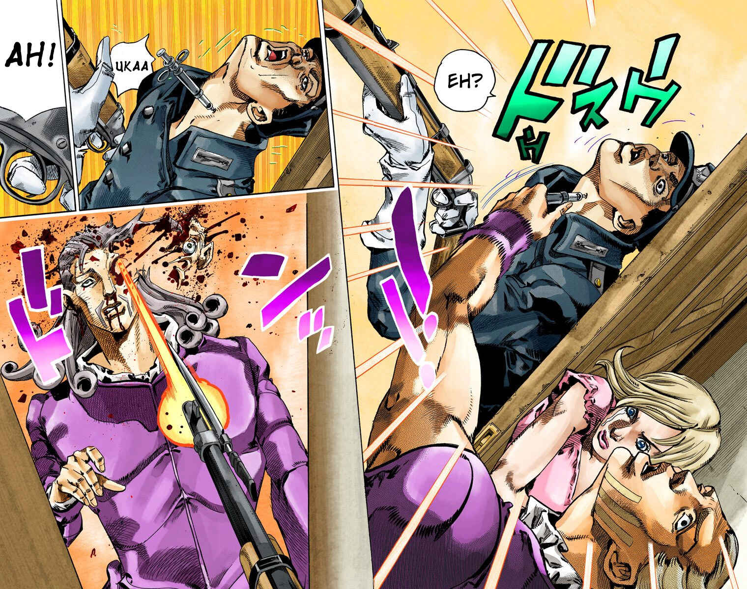 JoJo's Bizarre Adventure, Part 7: Steel Ball Run (Official Colored) Chapter 71 page 21