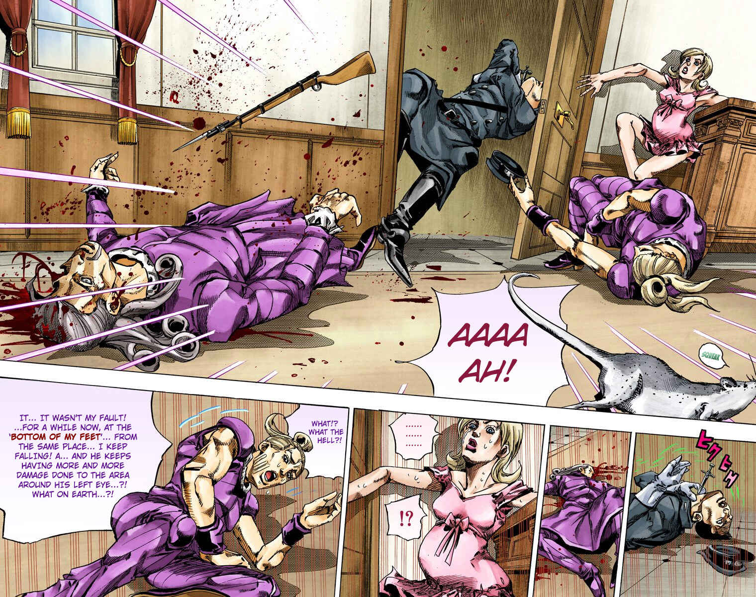 JoJo's Bizarre Adventure, Part 7: Steel Ball Run (Official Colored) Chapter 71 page 22