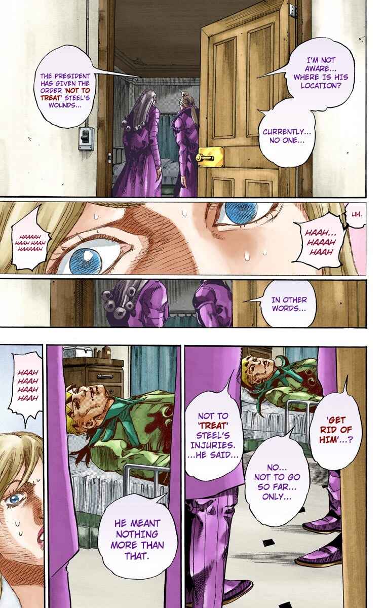 JoJo's Bizarre Adventure, Part 7: Steel Ball Run (Official Colored) Chapter 71 page 4