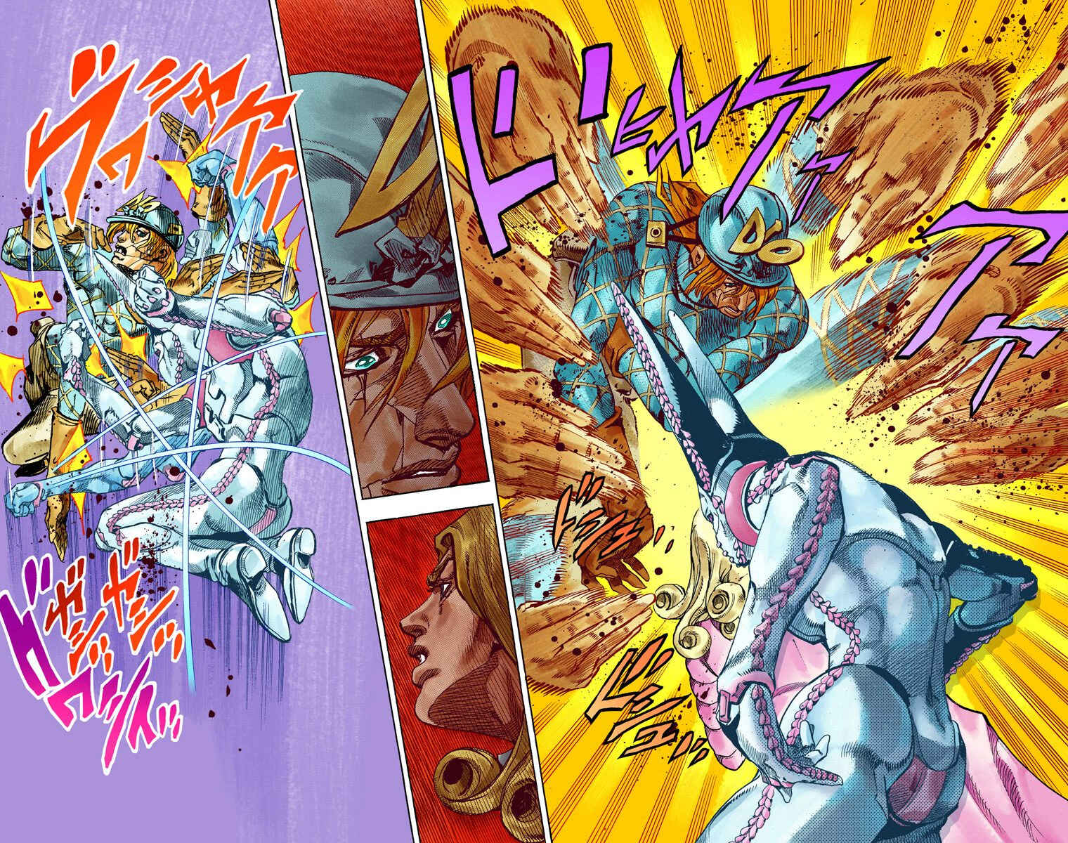 JoJo's Bizarre Adventure, Part 7: Steel Ball Run (Official Colored) Chapter 75 page 9