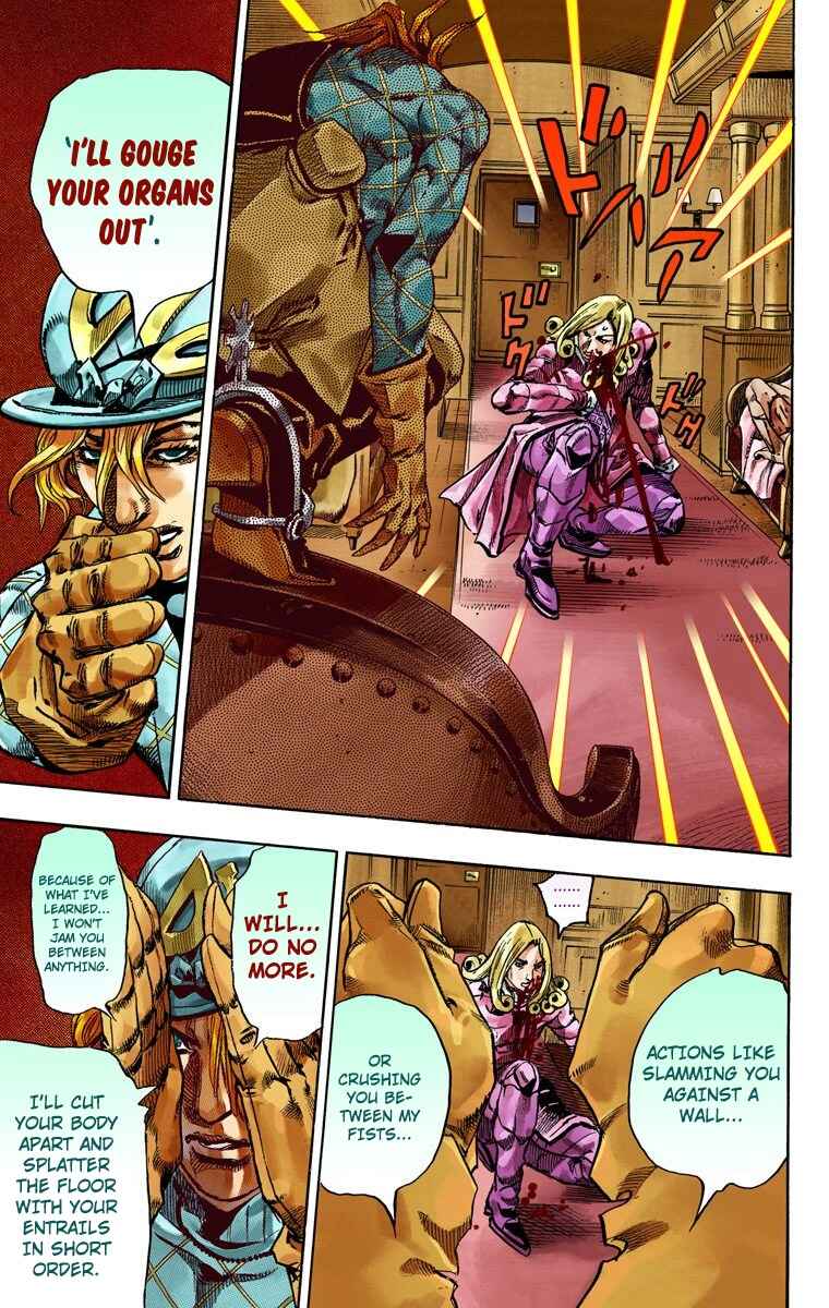 JoJo's Bizarre Adventure, Part 7: Steel Ball Run (Official Colored) Chapter 75 page 11