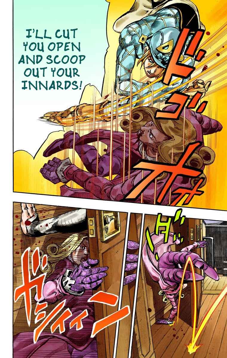 JoJo's Bizarre Adventure, Part 7: Steel Ball Run (Official Colored) Chapter 75 page 12