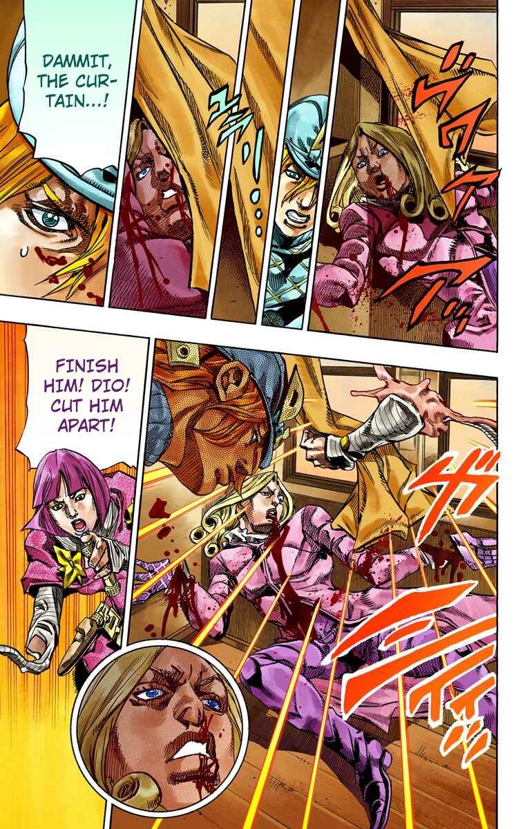 JoJo's Bizarre Adventure, Part 7: Steel Ball Run (Official Colored) Chapter 75 page 18
