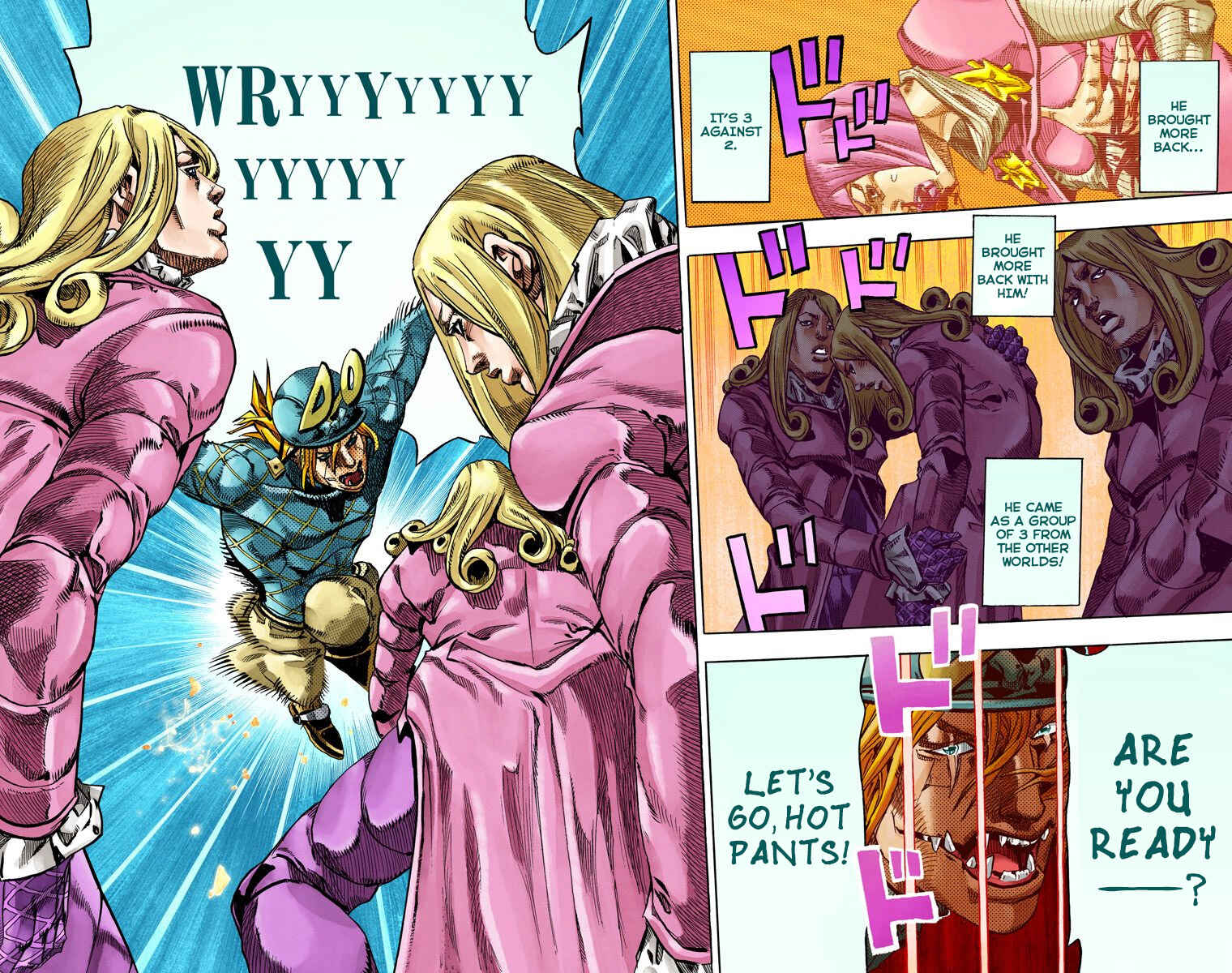 JoJo's Bizarre Adventure, Part 7: Steel Ball Run (Official Colored) Chapter 75 page 28
