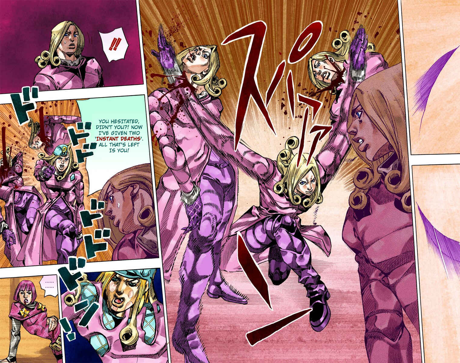 JoJo's Bizarre Adventure, Part 7: Steel Ball Run (Official Colored) Chapter 75 page 33
