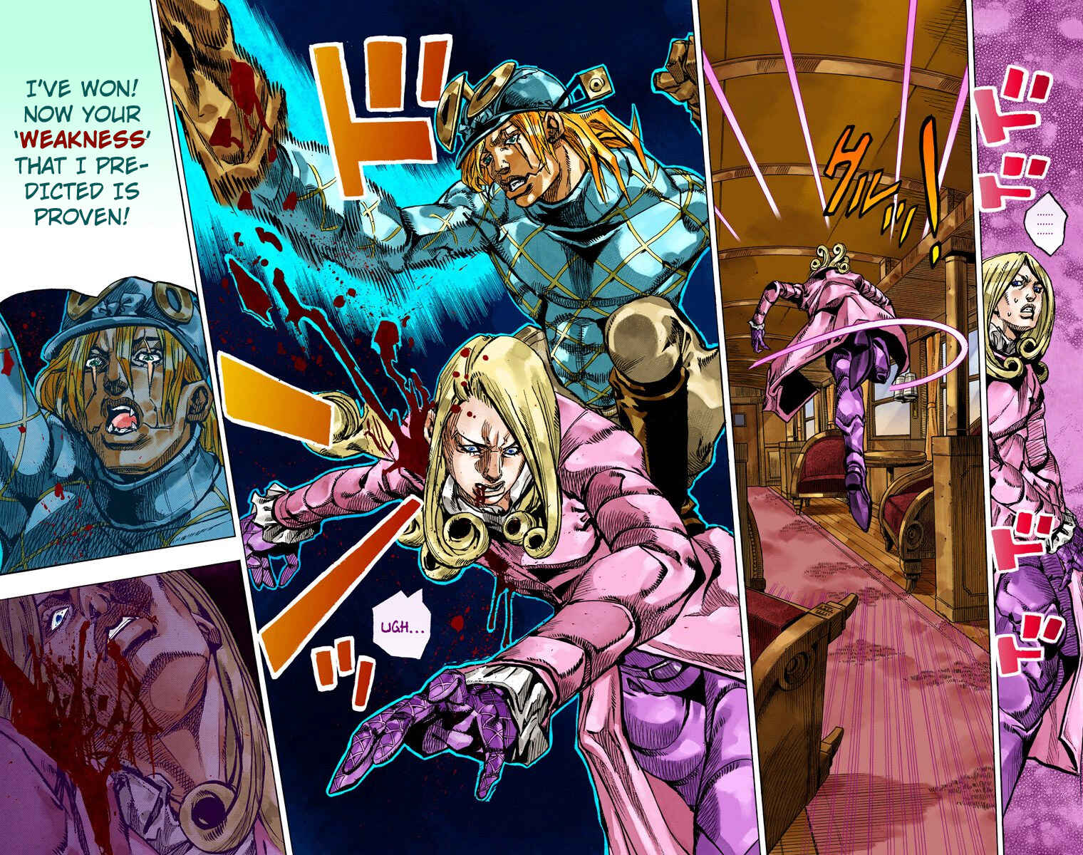 JoJo's Bizarre Adventure, Part 7: Steel Ball Run (Official Colored) Chapter 75 page 34