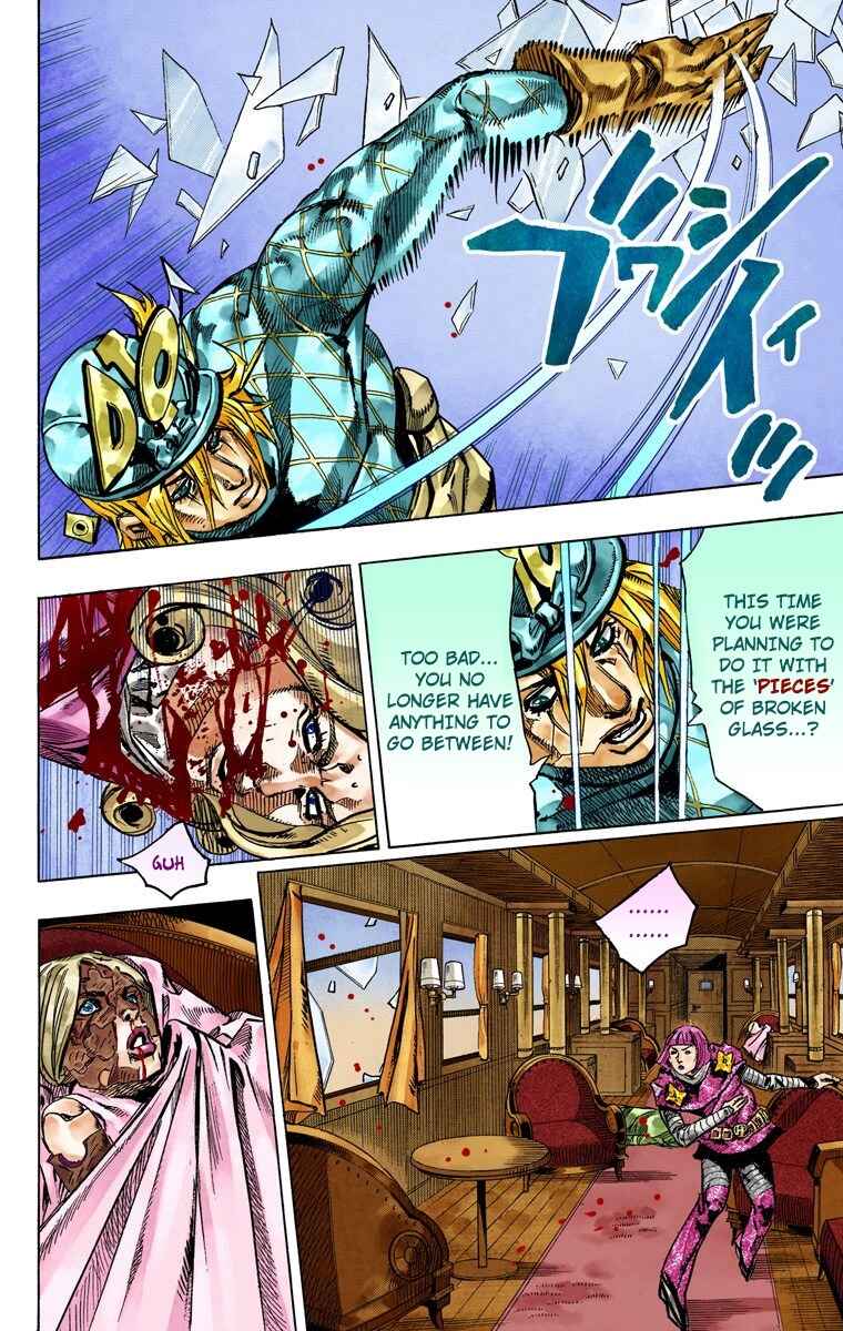 JoJo's Bizarre Adventure, Part 7: Steel Ball Run (Official Colored) Chapter 75 page 37