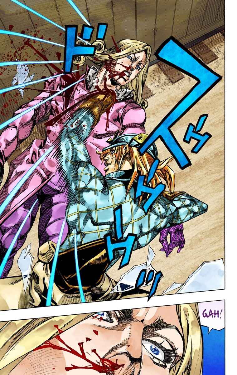 JoJo's Bizarre Adventure, Part 7: Steel Ball Run (Official Colored) Chapter 75 page 38