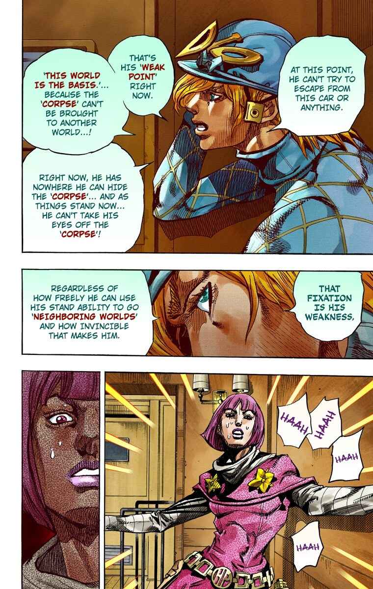 JoJo's Bizarre Adventure, Part 7: Steel Ball Run (Official Colored) Chapter 75 page 3