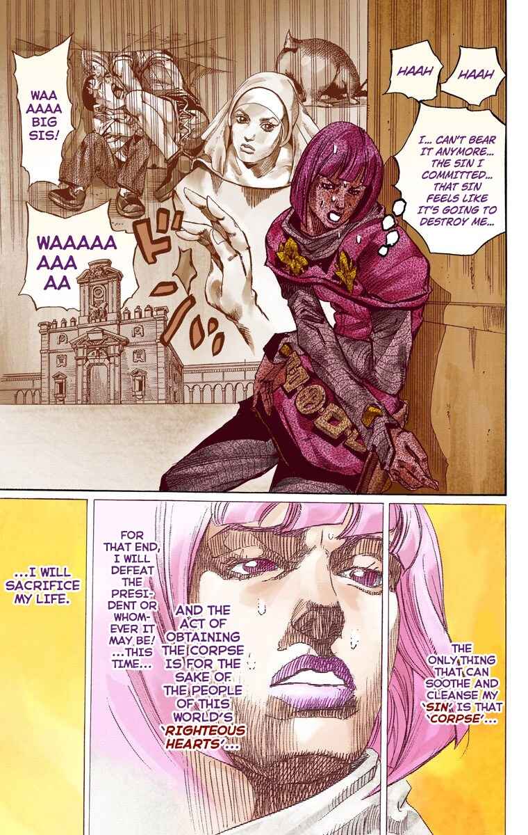JoJo's Bizarre Adventure, Part 7: Steel Ball Run (Official Colored) Chapter 75 page 4