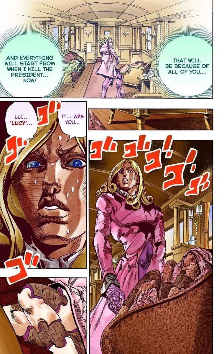 JoJo's Bizarre Adventure, Part 7: Steel Ball Run (Official Colored) Chapter 75 page 6