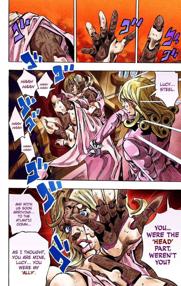 JoJo's Bizarre Adventure, Part 7: Steel Ball Run (Official Colored) Chapter 75 page 7