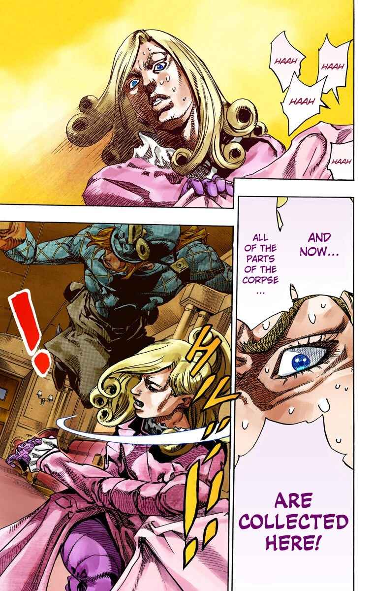 JoJo's Bizarre Adventure, Part 7: Steel Ball Run (Official Colored) Chapter 75 page 8