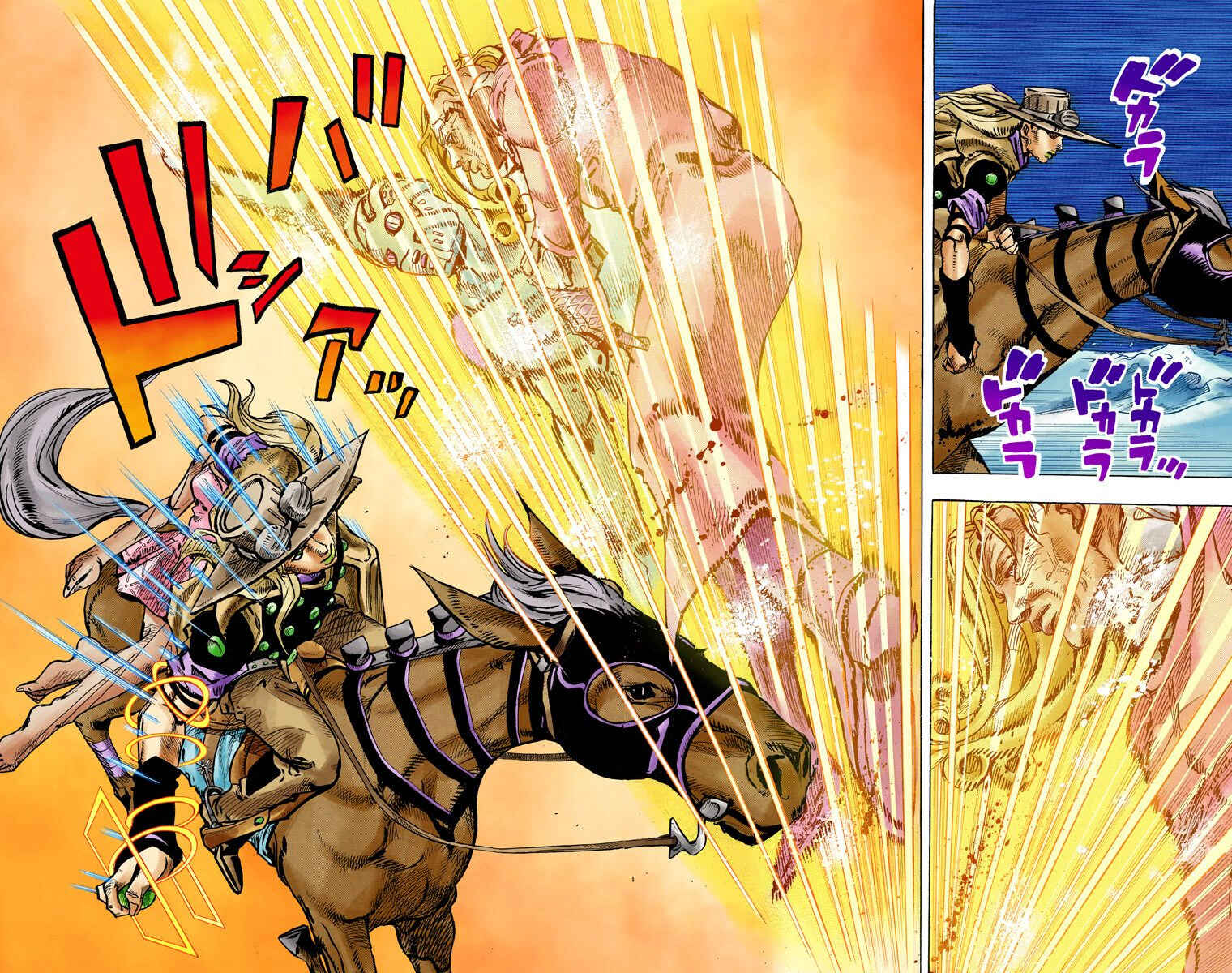 JoJo's Bizarre Adventure, Part 7: Steel Ball Run (Official Colored) Chapter 84 page 9