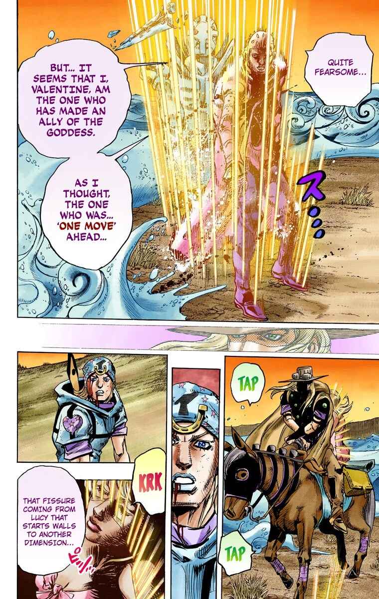 JoJo's Bizarre Adventure, Part 7: Steel Ball Run (Official Colored) Chapter 84 page 14