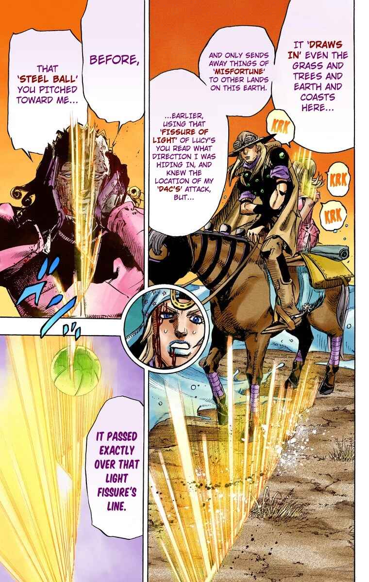 JoJo's Bizarre Adventure, Part 7: Steel Ball Run (Official Colored) Chapter 84 page 15