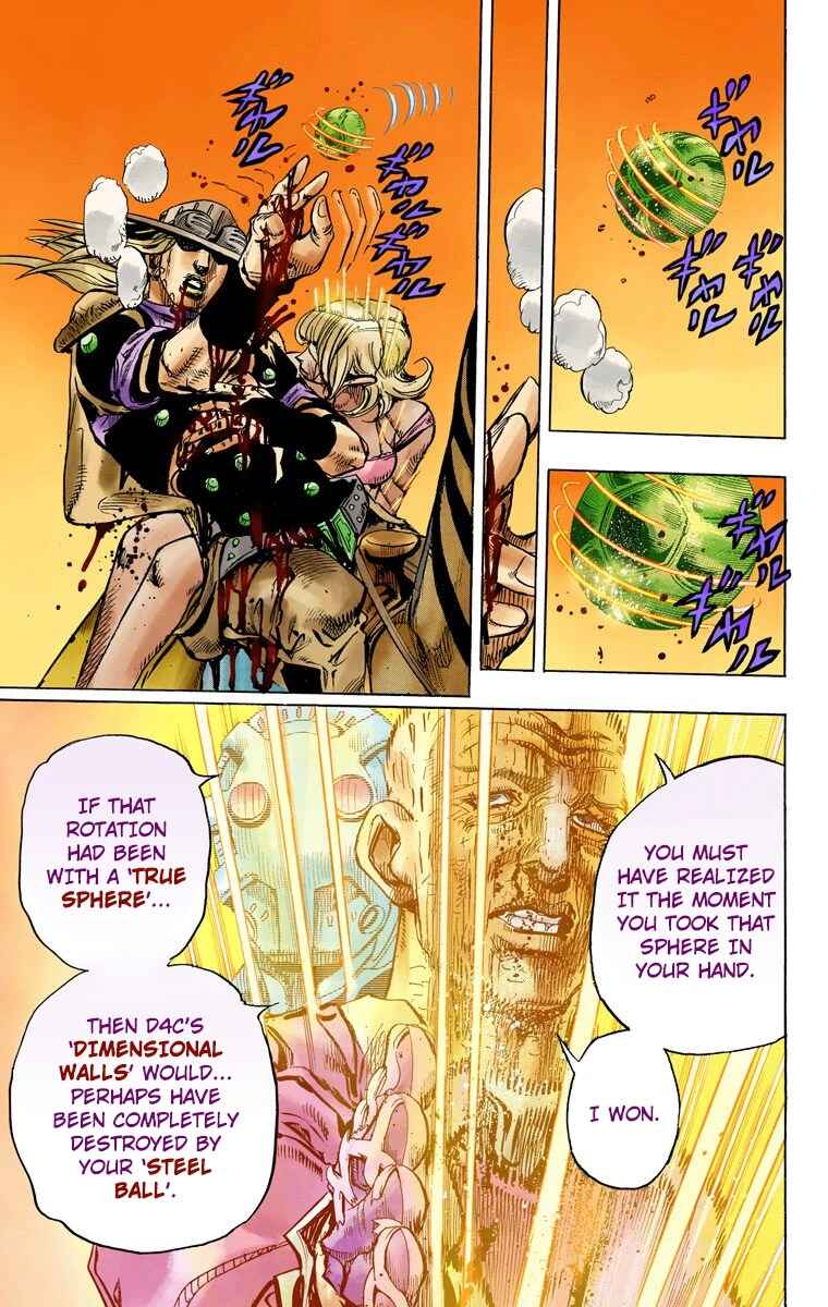 JoJo's Bizarre Adventure, Part 7: Steel Ball Run (Official Colored) Chapter 84 page 20
