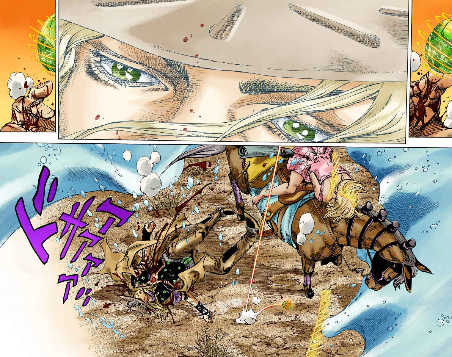 JoJo's Bizarre Adventure, Part 7: Steel Ball Run (Official Colored) Chapter 84 page 21