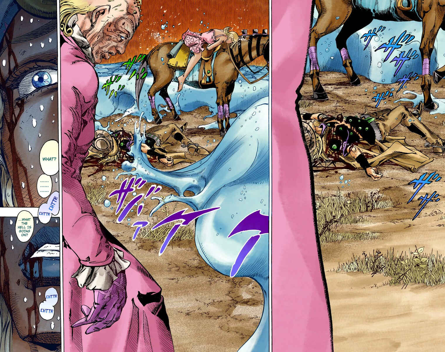 JoJo's Bizarre Adventure, Part 7: Steel Ball Run (Official Colored) Chapter 84 page 22