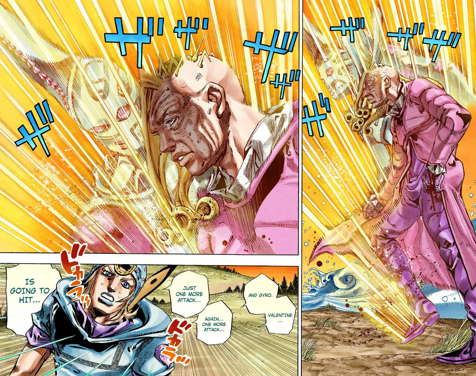 JoJo's Bizarre Adventure, Part 7: Steel Ball Run (Official Colored) Chapter 84 page 4