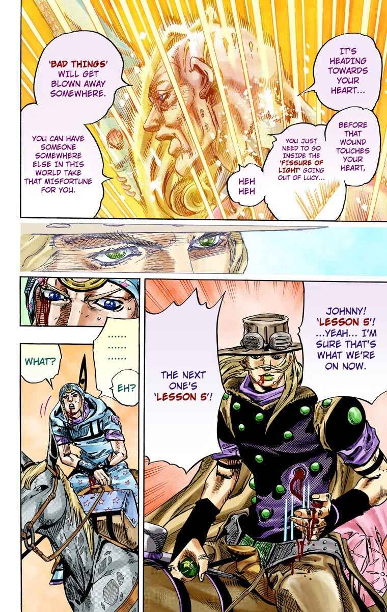 JoJo's Bizarre Adventure, Part 7: Steel Ball Run (Official Colored) Chapter 84 page 6