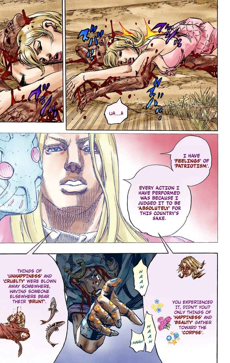 JoJo's Bizarre Adventure, Part 7: Steel Ball Run (Official Colored) Chapter 88 page 13