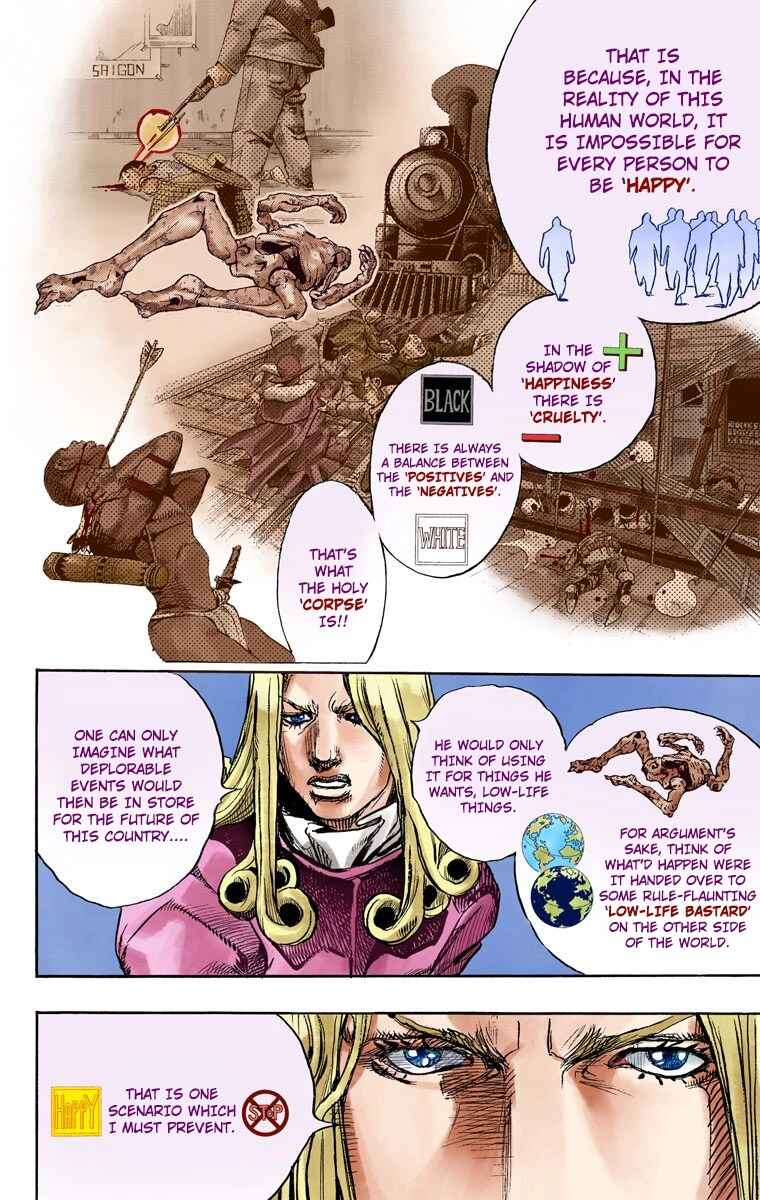 JoJo's Bizarre Adventure, Part 7: Steel Ball Run (Official Colored) Chapter 88 page 14